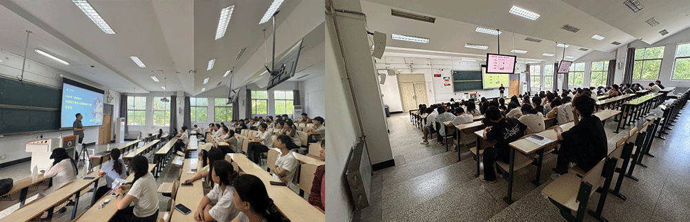 永悦智能杯大赛宣讲会徐州师范大学站,师生正在交流无人机设计